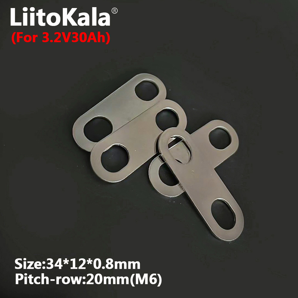 Bus Bar Copper - Koperen Rails Connector Voor Liitokala 3.2V