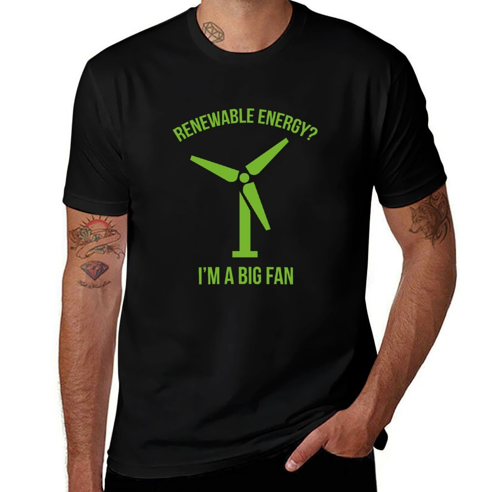 Renewable Energy In China - T-shirt voor duurzame energie T-shirt met