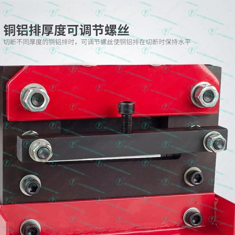 CWC-150 hydraulische snijmachi - Bus Bar Copper recensie en prijs