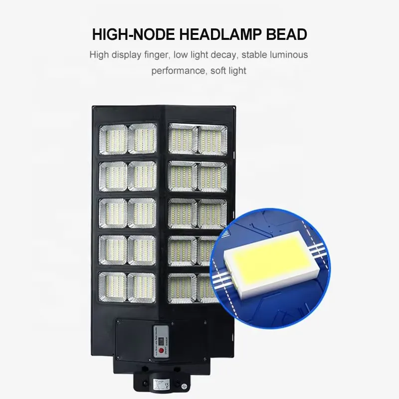 9W Solar LED Straatlamp Buiten - Solar Street Light Led recensie en prijs